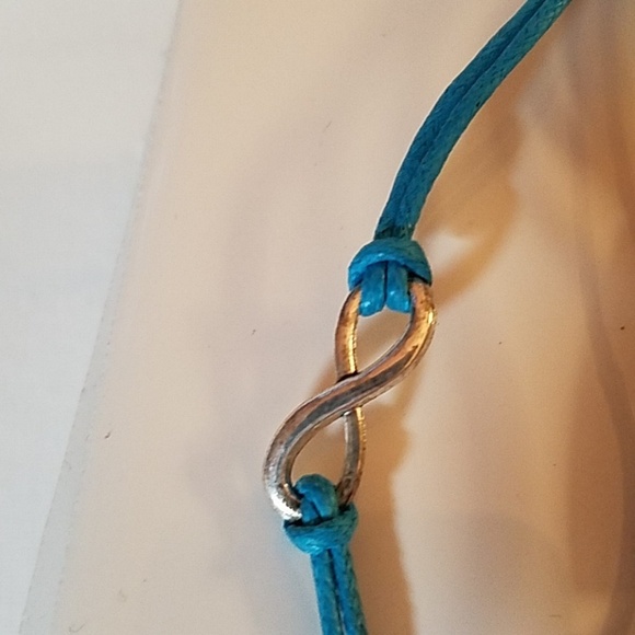 Multi Layer Vegan Leather Bracelet 7" - Picture 2 of 6